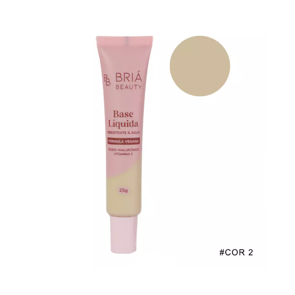 BASE LIQUIDA BRIA BEAUTY A  25G ( 3 CORES ) - BRIA COR:02