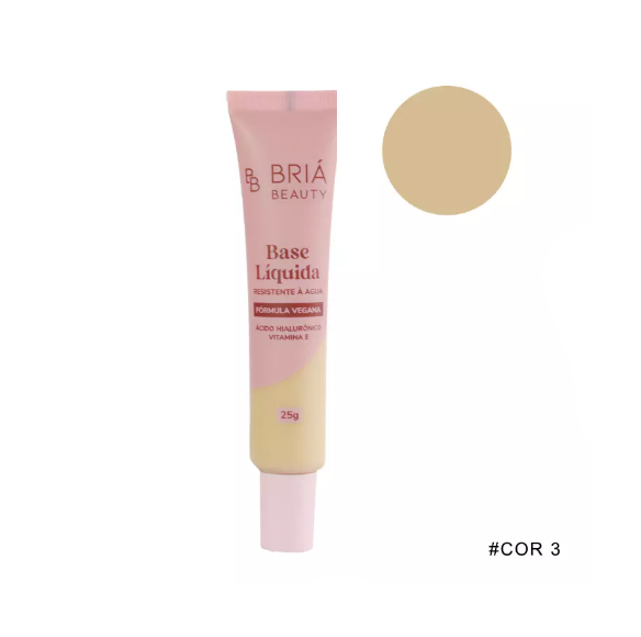 BASE LIQUIDA BRIA BEAUTY A  25G ( 3 CORES ) - BRIA COR:03