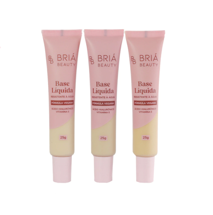 BASE LIQUIDA BRIA BEAUTY A  25G ( 3 CORES ) - BRIA COR:03 - miniatura 2