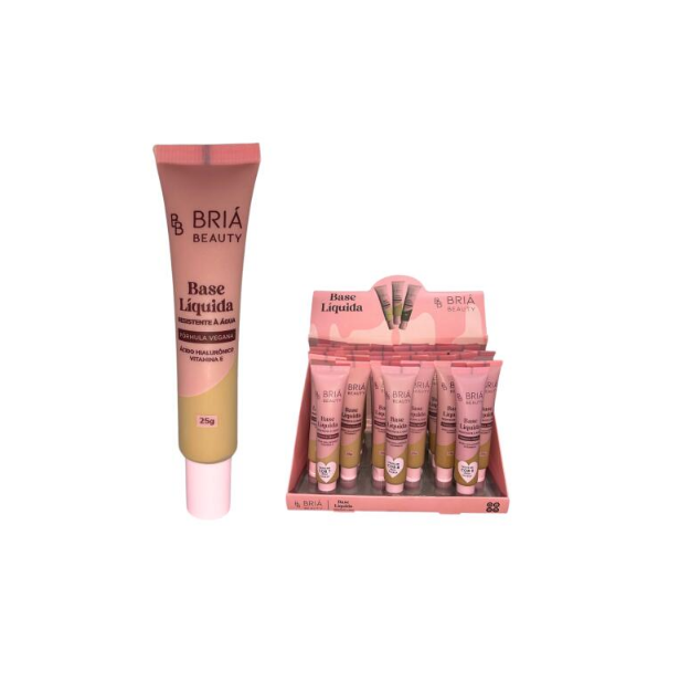 BASE LIQUIDA BRIA BEAUTY A  25G ( 3 CORES ) - BRIA COR:03 - miniatura 4