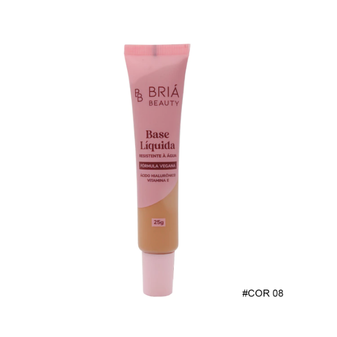 BASE LIQUIDA BRIA BEAUTY C  25G ( 3 CORES ) - BRIA COR:08
