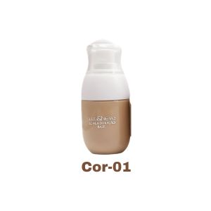 BASE LIQUIDA LONGA DURAÇÃO RESISTENTE A AGUA 6 TONS - LUA E NEVE COR:01 - imagem 1