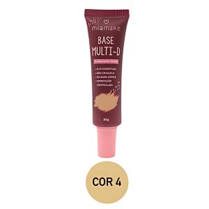 BASE LIQUIDA MATTE MULTI-D (5 CORES) -MIAMAKE COR:COR4 - miniatura 2