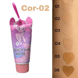 BASE LIQUIDA MATTE PEQUENA SEREIA - LOVE RAIN COR:02 - imagem 1