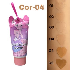 BASE LIQUIDA MATTE PEQUENA SEREIA - LOVE RAIN COR:04 - imagem 1