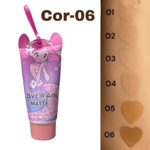 BASE LIQUIDA MATTE PEQUENA SEREIA - LOVE RAIN COR:06 - imagem 1