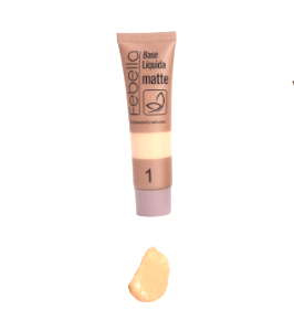 BASE LIQUIDA MATTE SMOOTH FEELING - FEBELLA COR:COR-1 - imagem 1