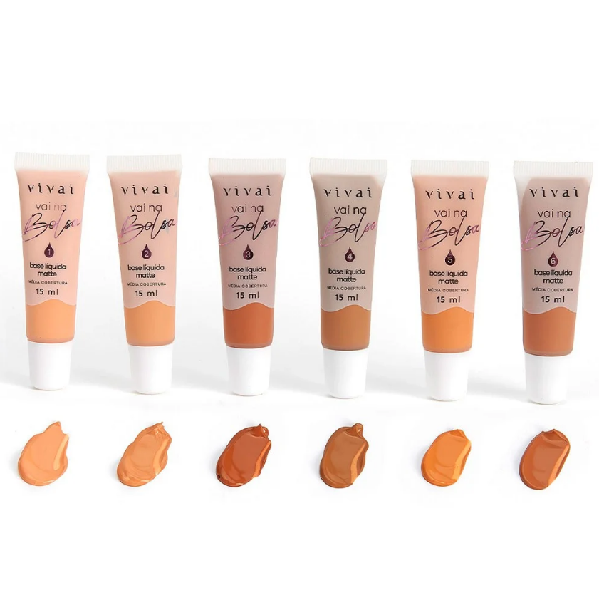 BASE LIQUIDA MATTE VAI NA BOLSA 18ML - VIVAI COR:VBVB-2 - miniatura 2
