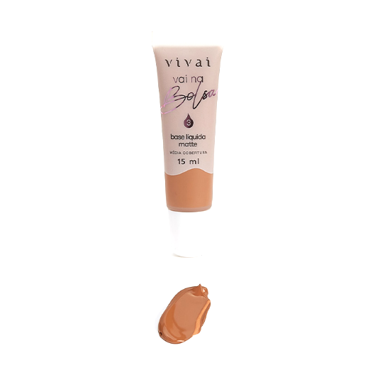 BASE LIQUIDA MATTE VAI NA BOLSA 18ML - VIVAI COR:VBVB-3