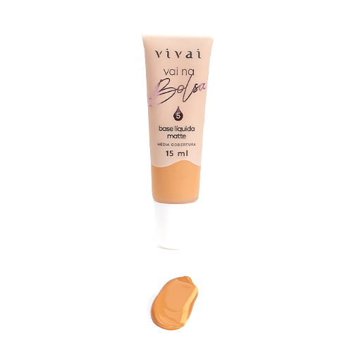 BASE LIQUIDA MATTE VAI NA BOLSA 18ML - VIVAI COR:VBVB-5