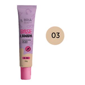 BASE LIQUIDA OIL FREE BRIA BEAUTY A 25G ( 3 CORES ) - BRIA COR:03