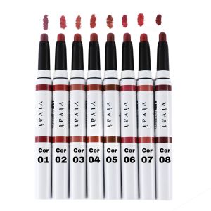 Batom e Lapis Labial 8 Cores - Vivai Cor:cor-05
