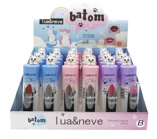 Batom Gatinho Textura Leve -Lua e Neve Cor:09 — miniatura 2