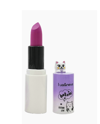 Batom Gatinho Textura Leve -Lua e Neve Cor:12