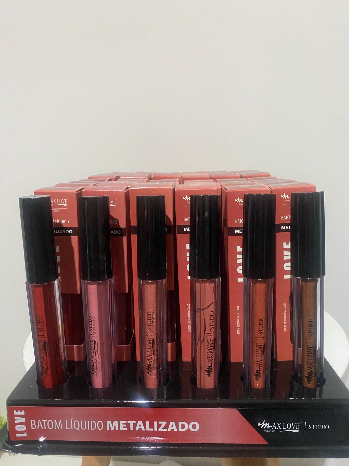 Batom Liquido Metalizado (cor 770 Ao 775) - Max Love Cor:773 — miniatura 2