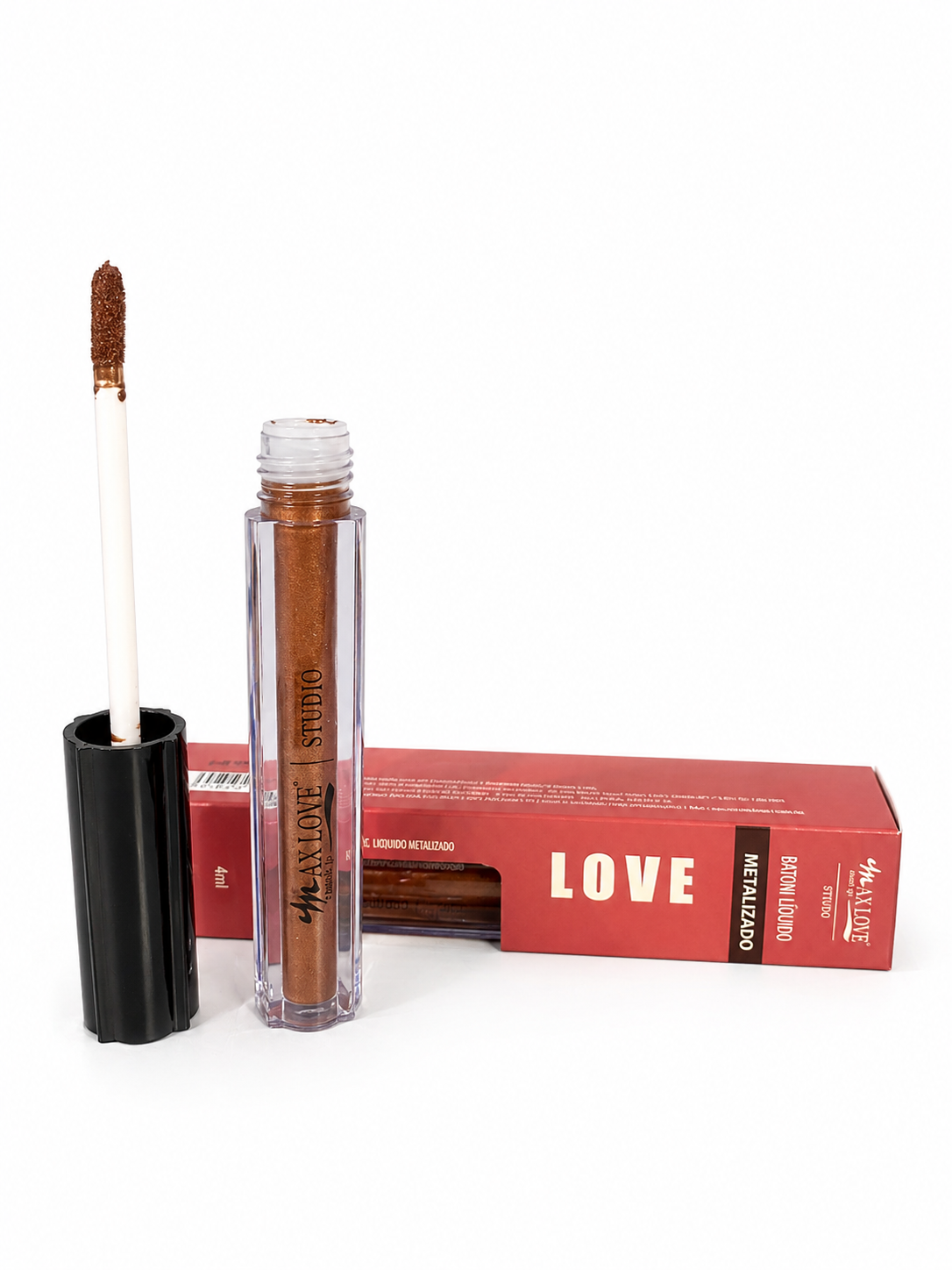 Batom Liquido Metalizado (cor 770 Ao 775) - Max Love Cor:775
