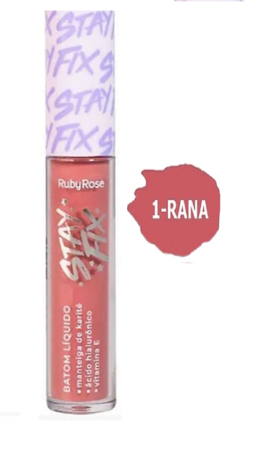 Batom Liquido Stay Fix - Ruby Rose Cor:hb569/1
