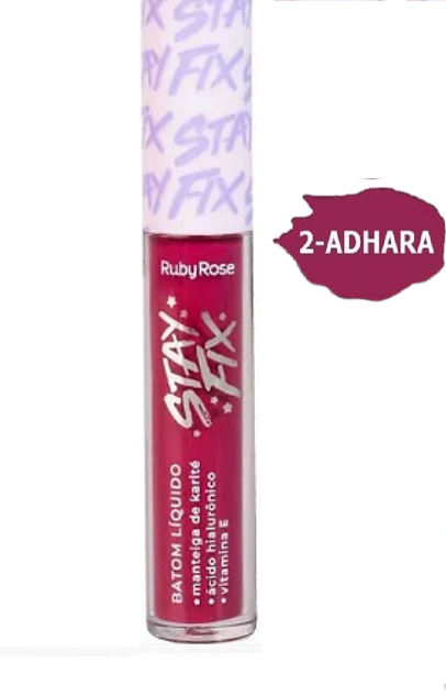 Batom Liquido Stay Fix - Ruby Rose Cor:hb569/2
