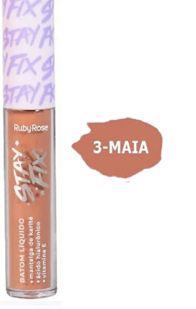 BATOM LIQUIDO STAY FIX - RUBY ROSE COR:HB569/3 - imagem 1