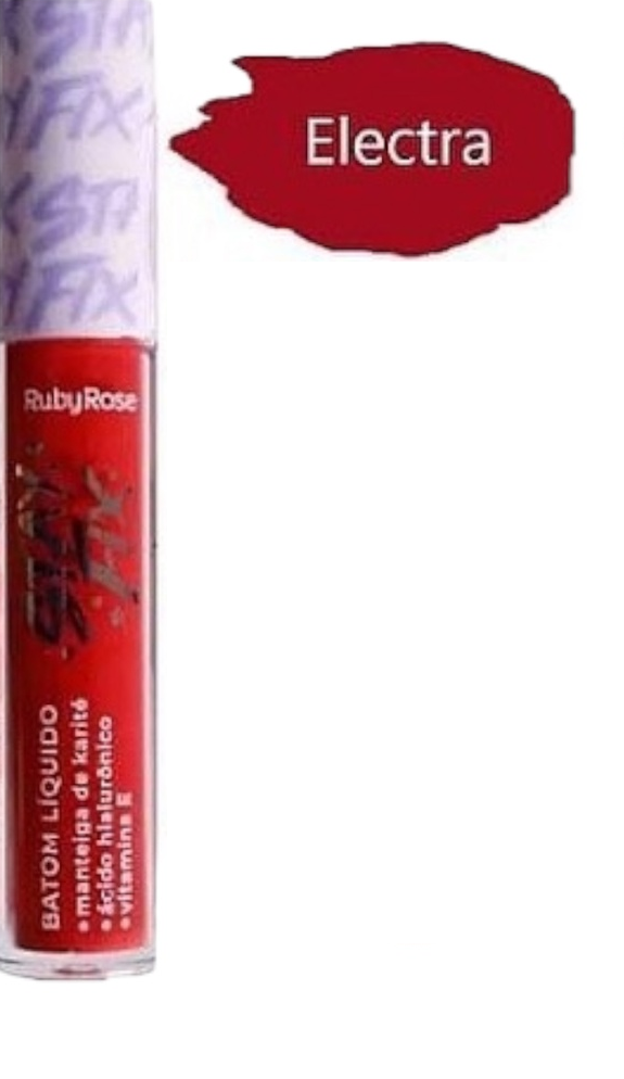 Batom Liquido Stay Fix -Ruby Rose Cor:hb569/5 — miniatura 2