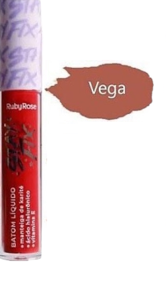 Batom Liquido Stay Fix -Ruby Rose Cor:hb569/6