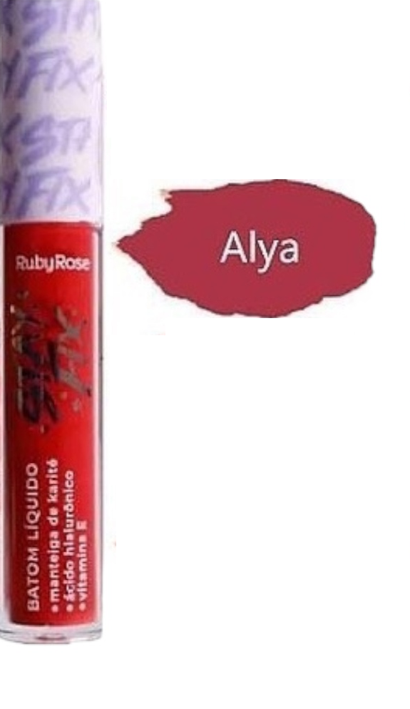 Batom Liquido Stay Fix -Ruby Rose Cor:hb569/7