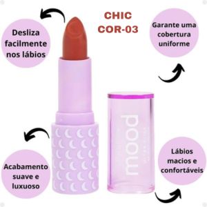 Batom Ultra Slick Mood - Ruby Rose Cor:cor-03 — miniatura 2