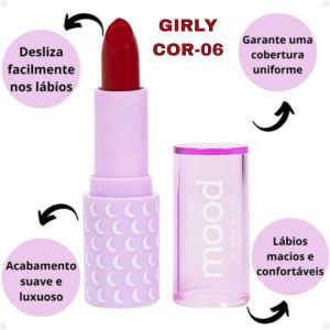 Batom Ultra Slick Mood - Ruby Rose Cor:cor-06 — miniatura 2