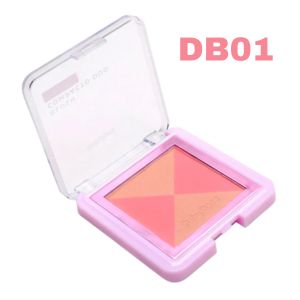 Blush Compacto Duo ( 5 Cores ) Alta Pigmentacao - Ruby Rose Cor:db01