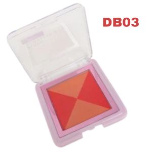 Blush Compacto Duo ( 5 Cores ) Alta Pigmentacao - Ruby Rose Cor:db03