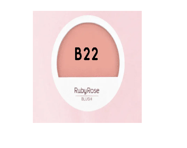 BLUSH EM PÓ MAKE UP ART (6 CORES) 7,4 g -RUBY ROSE COR: B22