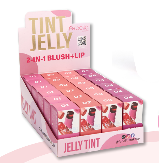 Blush Jelly Tint (4 Tons) - Febella Cor:cor-04 — miniatura 3