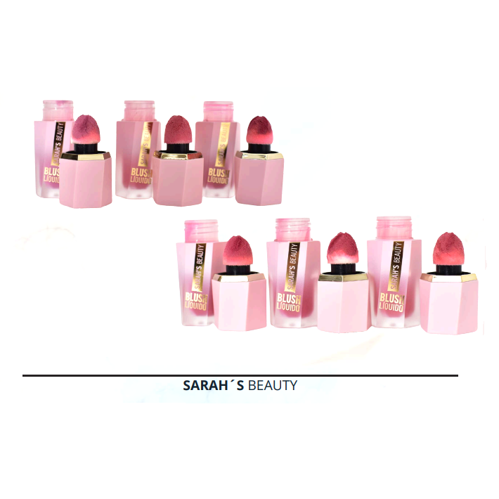 Blush Liquido ( 06 Tons ) - Sarah'S Beauty Cor:sb02 — miniatura 3