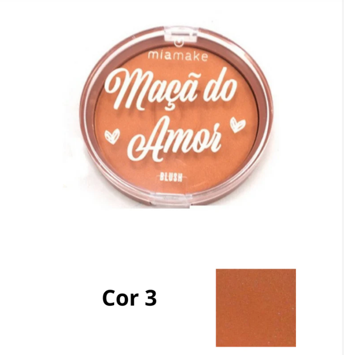 Blush Maçã do Amor (3 Tons) - Miamake Cor:03