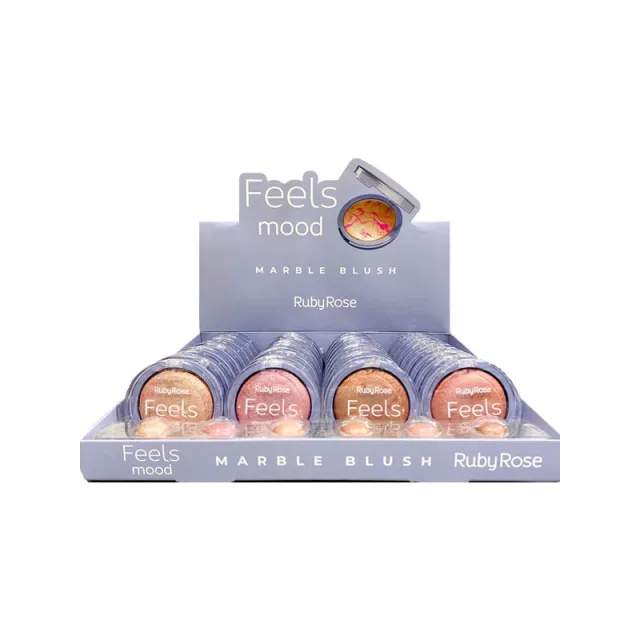 Blush Marble Feels Mood 11g (6 Cores) Ruby Rose Cor:06 — miniatura 2