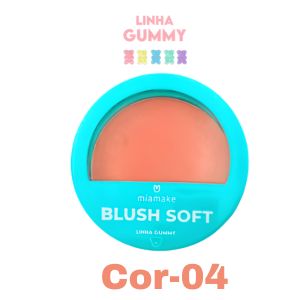 Blush Soft Gummy Com Espelho( 4 Tons ) - Miamake Cor:cor-04