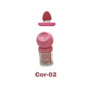 BLUSH TEXTURA LIQUIDA 6 TONS - LUA E NEVE COR:02 - imagem 1