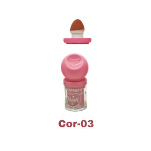 BLUSH TEXTURA LIQUIDA 6 TONS - LUA E NEVE COR:03 - imagem 1