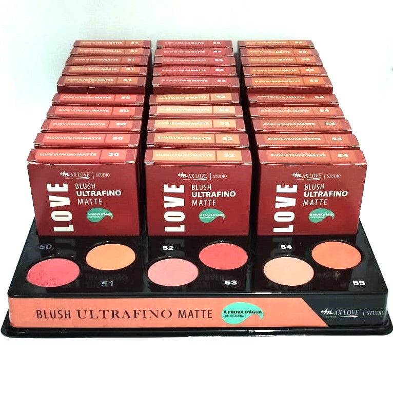 Blush Ultra Fino Matte A Prova D'Agua Cor 50 Ao 55 Max Love Cor:cor-55 — miniatura 2