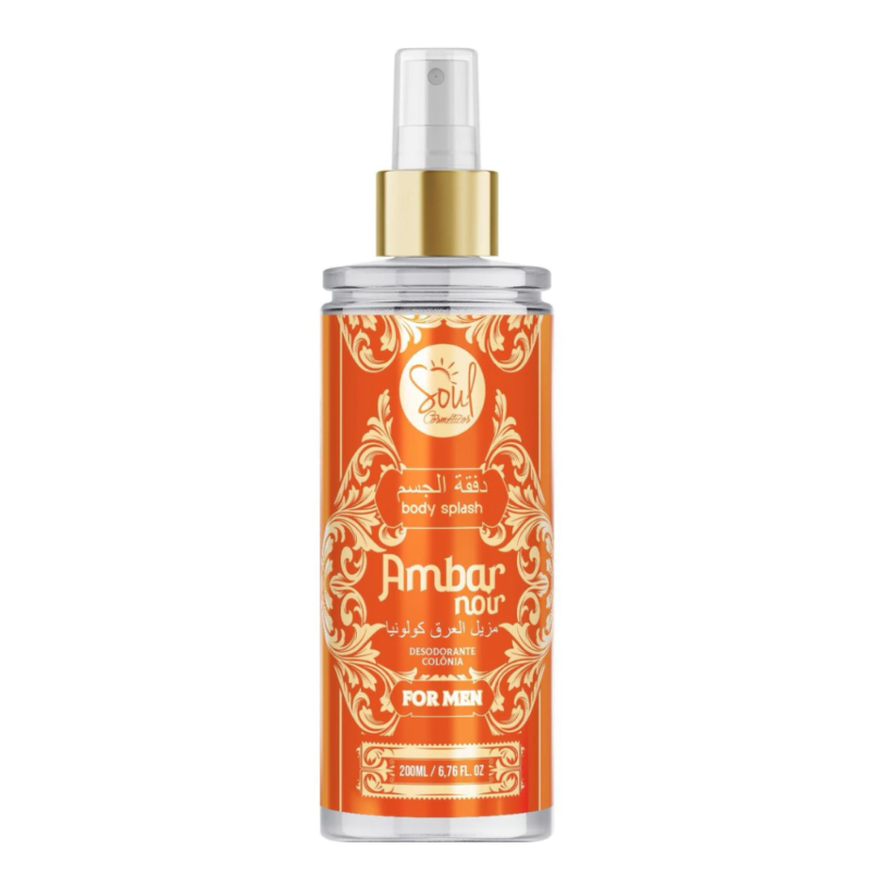 Body Splash Arabe Masculino Ambar 200 Ml - Soul