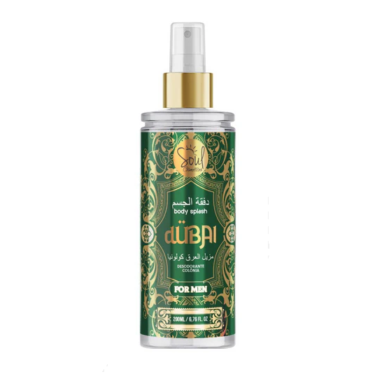 Body Splash Arabe Masculino Dubai 200 Ml - Soul