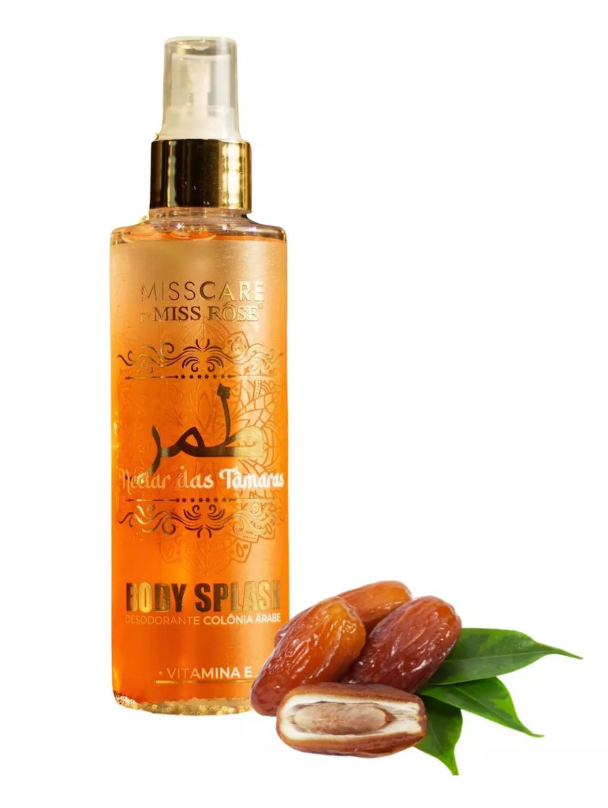 BODY SPLASH ÁRABE NECTAR DAS TÂMARAS 200 ML - MISS ROSE - imagem 1