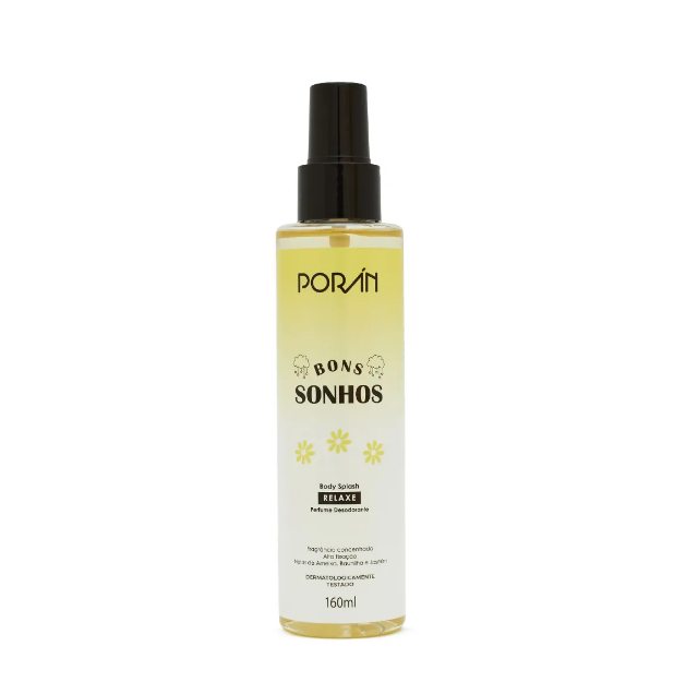 Body Splash Bons Sonhos Relaxe 160g - Poran