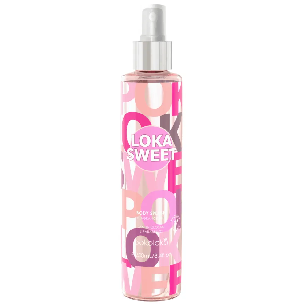 BODY SPLASH LOKA SWEET 250ML (Sweet Like Candy de Ariana Grande )  -POKOLOKA