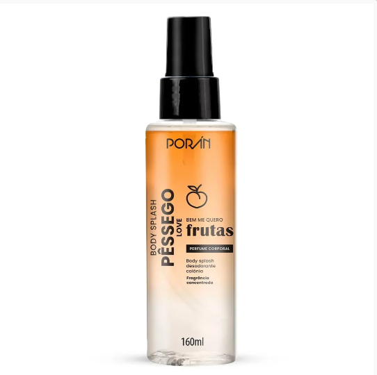 Body Splash Pessego Love 160 Ml- Poran
