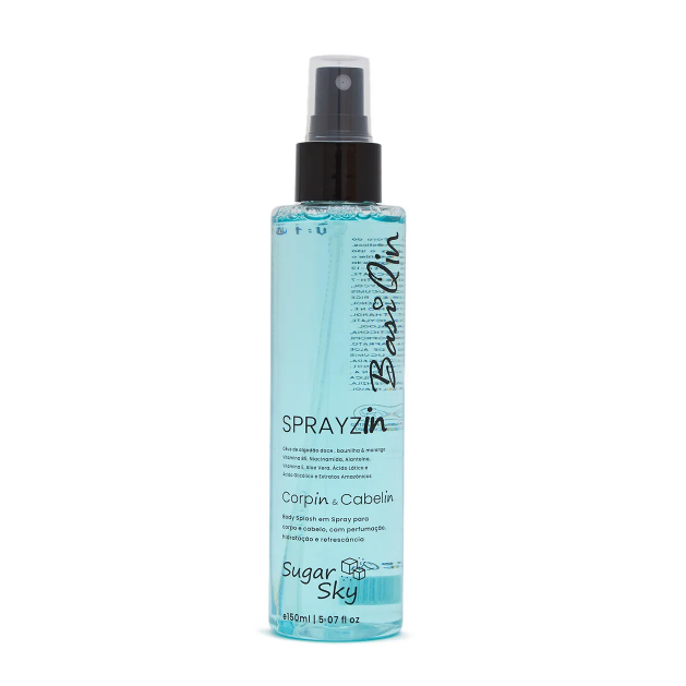 BODY SPLASH SPRAYZIN SUGAR SKY 150M - BASIQUIN - imagem 1