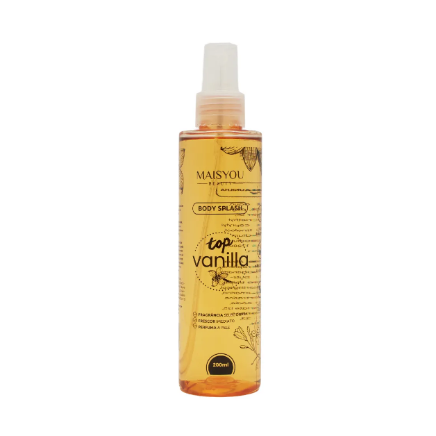 BODY SPLASH TOP VANILLA 200ML - MAIS YOU - imagem 1