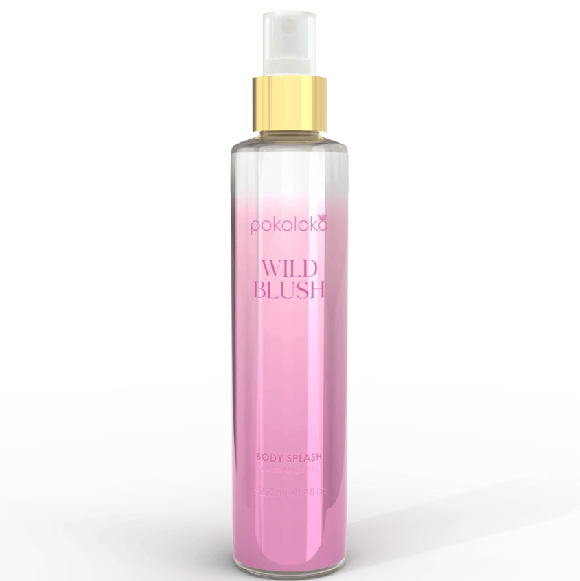 BODY SPLASH WILD BLUSH 250ML POKOLOKA - imagem 1