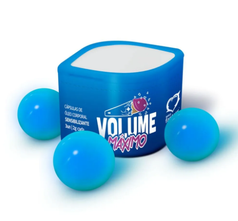 Bolinha Excitante Volume Maximo Com 3 Unidades Sexy Fantasy