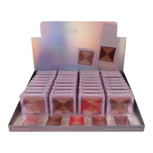 BOX BLUSH COMPACTO DUO 5 CORES ALTA PIGMENTACAO ( BOX COM 36 UNIDADES ) - RUBY ROSE